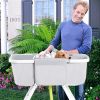 Portable Dog Bathing Station,Dog Bath Tubs, Pet Bath Tubs,Ideal for Medium to Large Pets, Indoor and Outdoor Use with Foldable