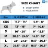 Blue Dog Winter Coat for Large Dogs Waterproof Dog Warm Jacket for Cold Weather Snow Dog Puffer Vest Adjustable Coat with Velcro XL Size