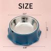 Pet Cat Dog Bowl for Food and Water, Stainless Steel Pet Feeding Bowl