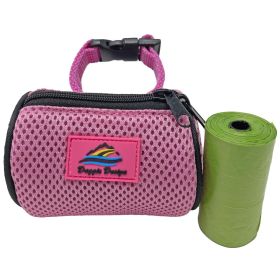 American River Poop Bag Holder -Candy Pink (Size: One Size)