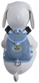 Mesh Pet Harness With Pouch (Size: small)